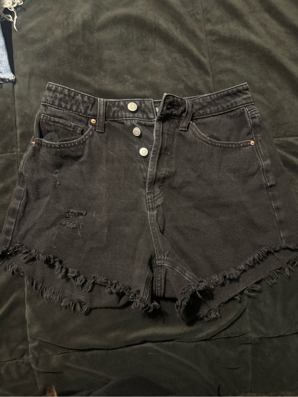 Wild Fable Distressed High Rise Denim Shorts Size 4